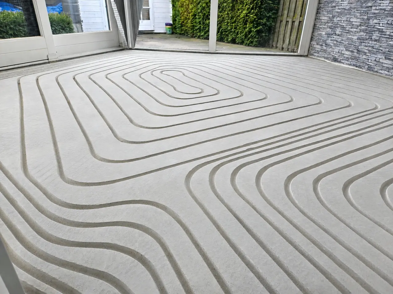 Floorheating vloerverwarming